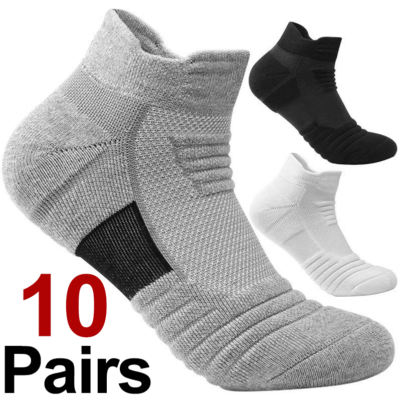 Sports Socks - 10 Paar hochwertige gestrickte Sportsocken für