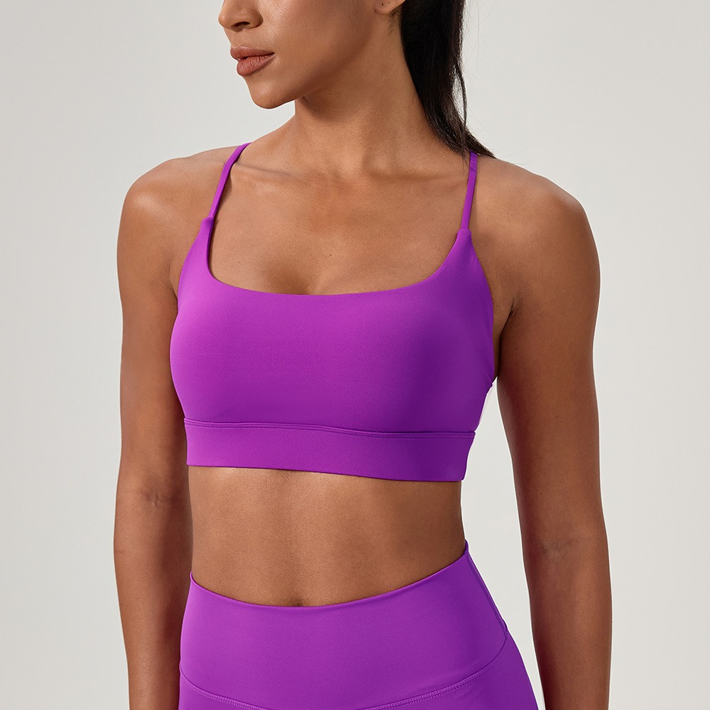 Running Belt - Frauen Sexy Yoga Bh Cross Strap