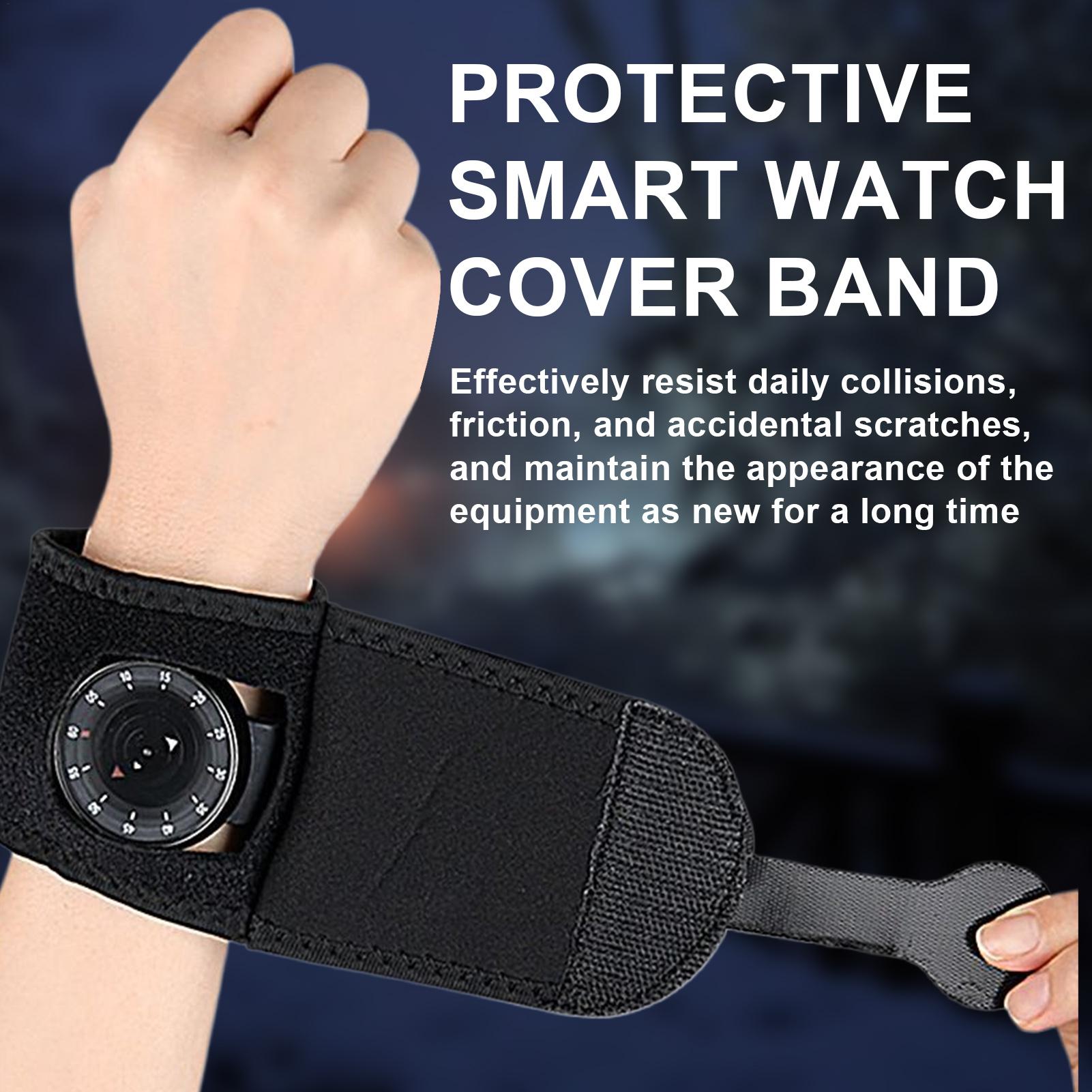 Running Watch - Uhrenarmband-Schutz, Smartwatch-Abdeckung, Schutz vor Schweiß, wetterfest,