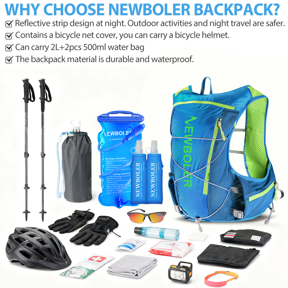 NEWBOLER Lauf-Hydrationsweste  – Hydration Vest Bewertung und Preis