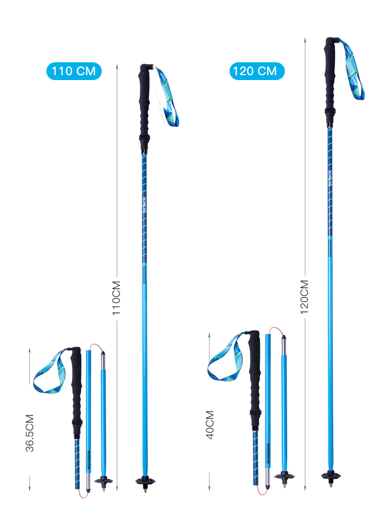2 stücke aonijie alle Arten vo – Trekking Pole Carbon Bewertung und Preis