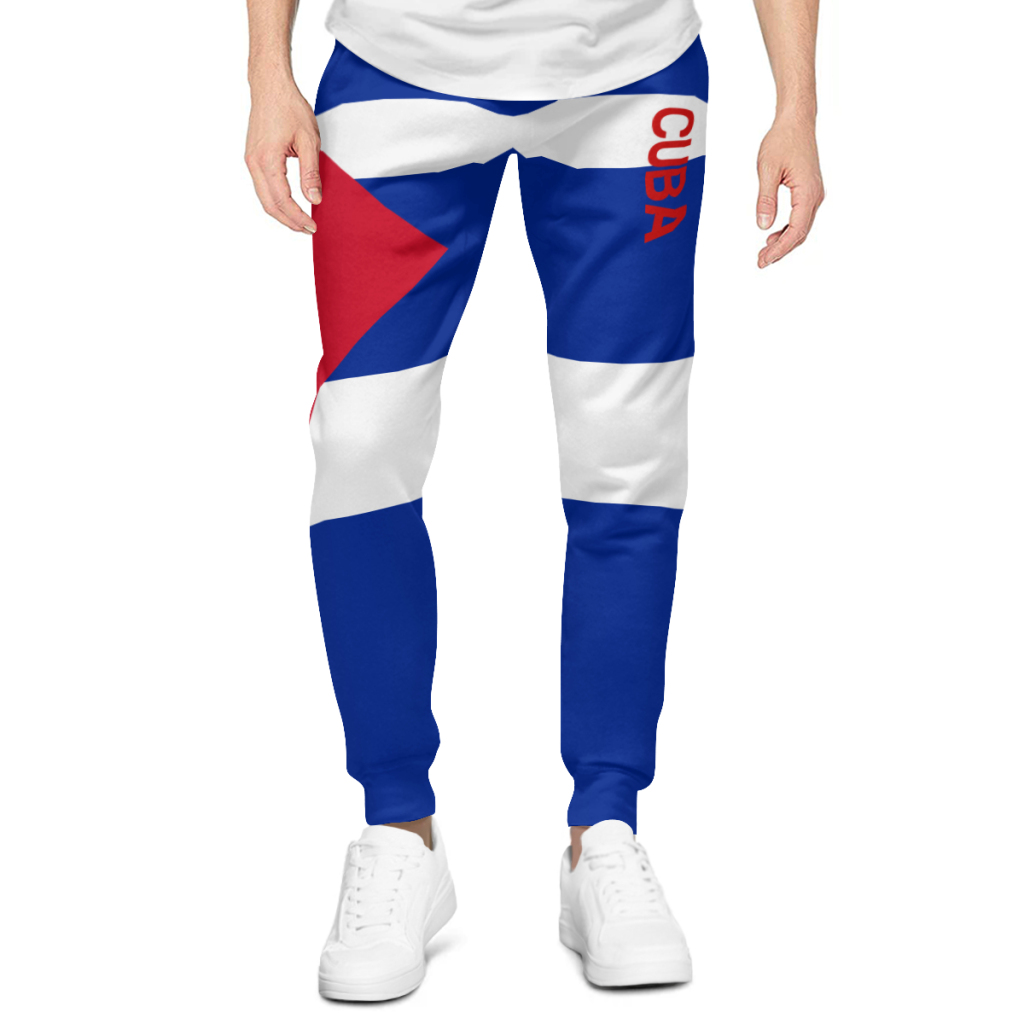 Herren-Jogginghose mit Kuba-Fl – Joggers Pants Bewertung und Preis