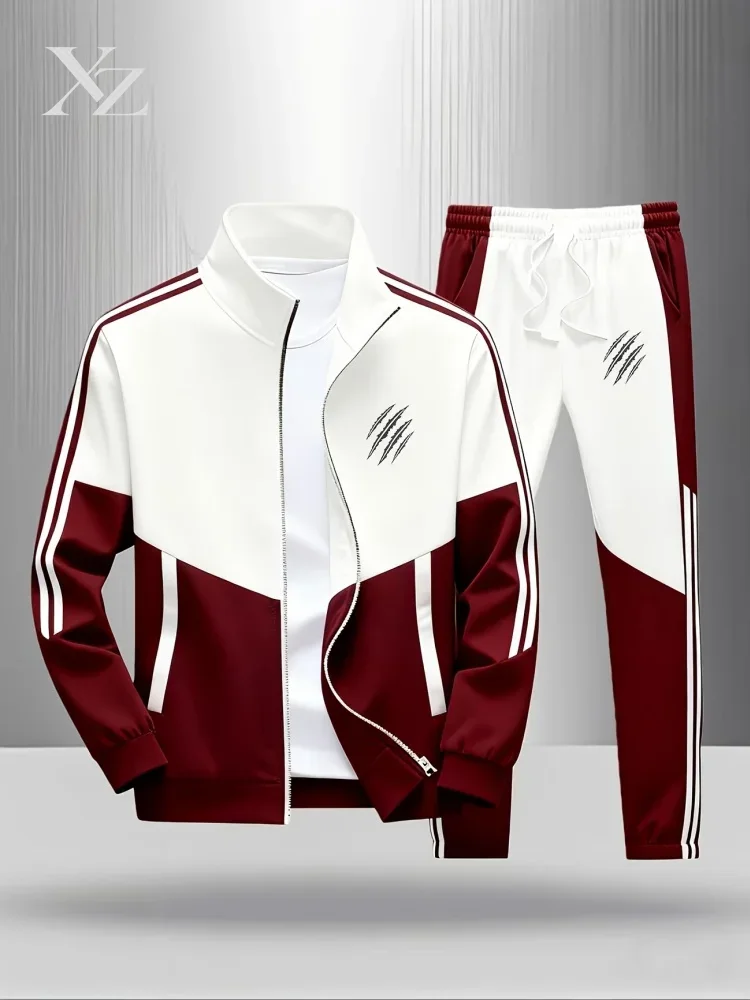 Herren 2-Teiliges Color-Block- – Joggers Pants Bewertung und Preis