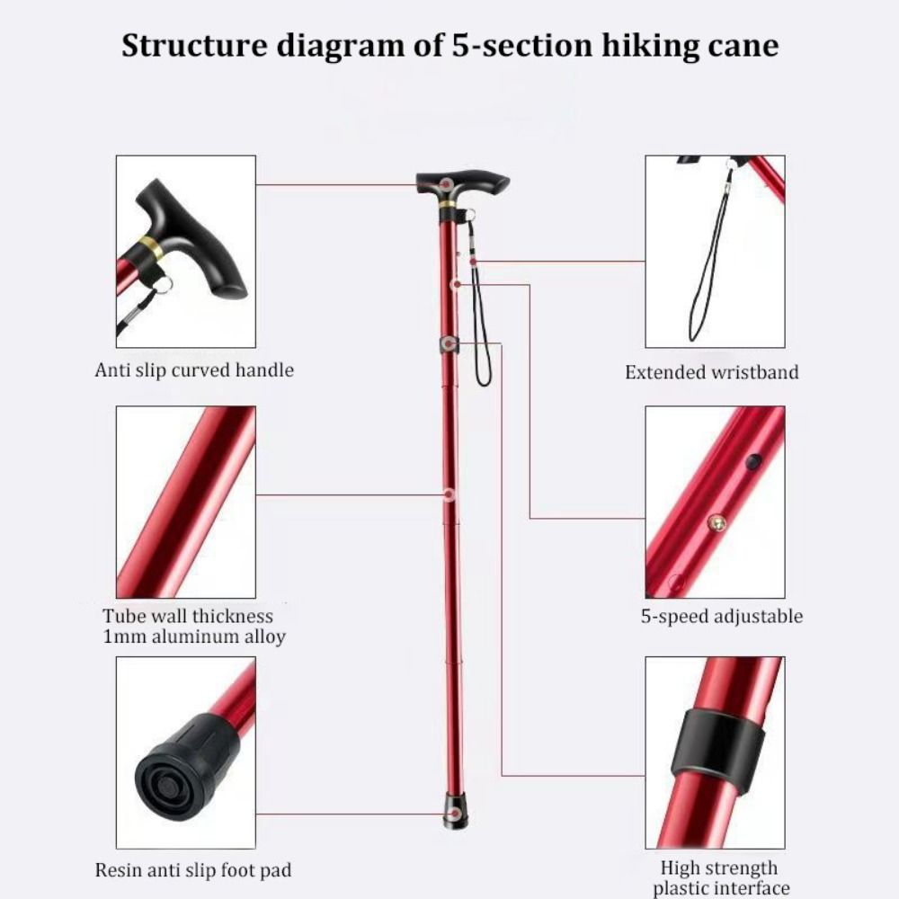 Leichter Teleskop-Trekkingstoc – Trekking Pole Carbon Bewertung und Preis
