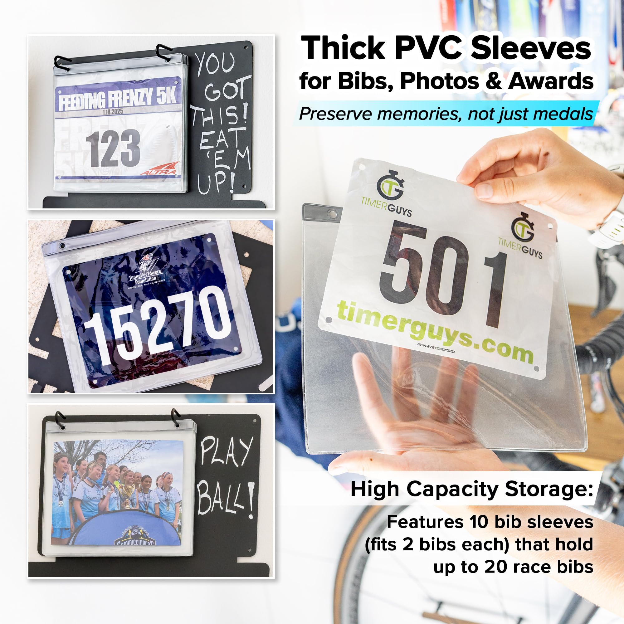 Medaillenhalter zur Wandmontag – Race Bib Bewertung und Preis