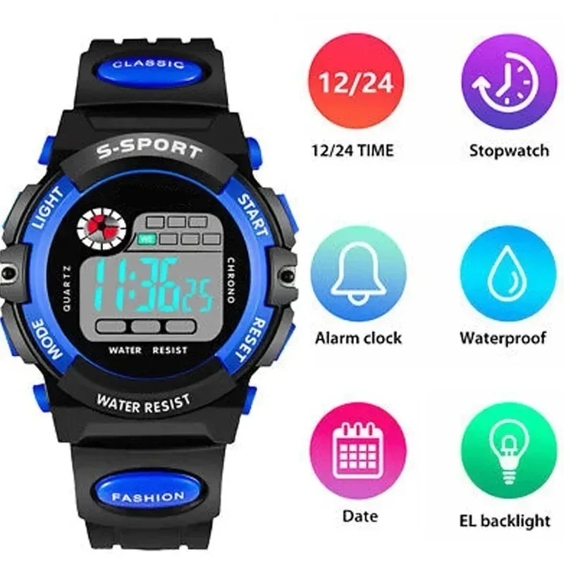 Elektronische Kinderuhr für Ju – Running Watch Bewertung und Preis